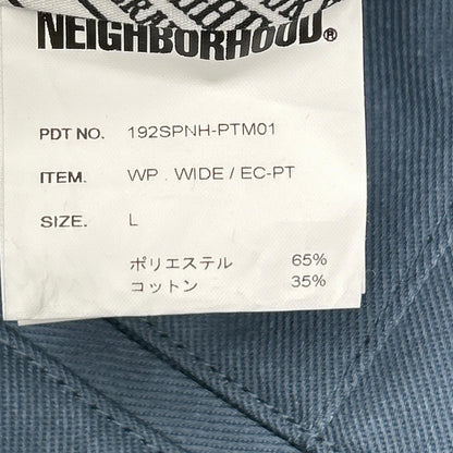 NEIGHBORHOOD ネイバーフッド 192SPNH-PTM01 グレー WPWIDE/EC-PT ワイドシルエット チノパンツ ボトムス