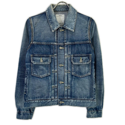 VISVIM ビズビム 16AW 0116205006001 インディゴ ブルーセルビッチ SS 101 JKT DAMAGED デニムジャケット ジャケット