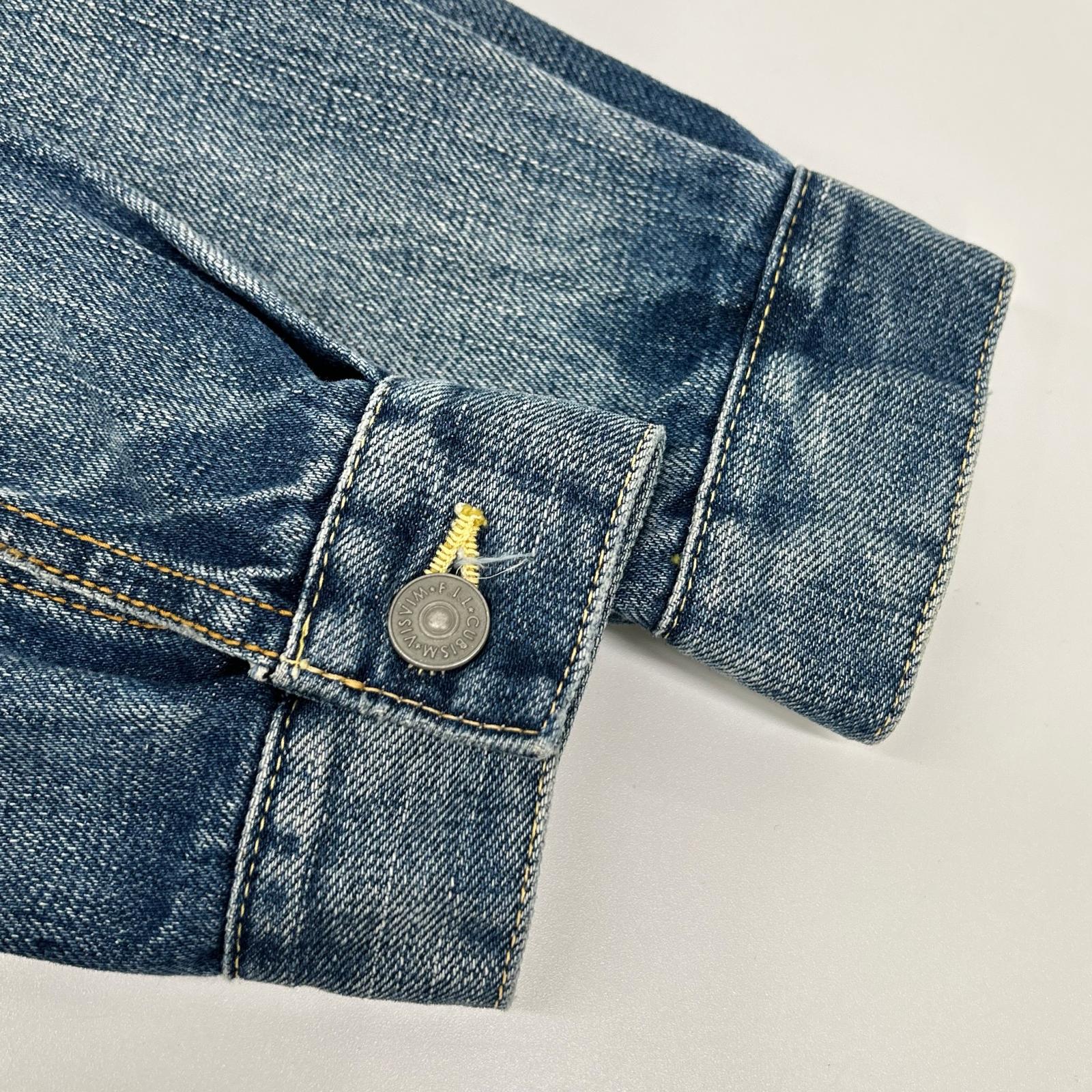 VISVIM ビズビム 16AW 0116205006001 インディゴ ブルーセルビッチ SS 101 JKT DAMAGED デニムジャケット ジャケット