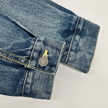VISVIM ビズビム 16AW 0116205006001 インディゴ ブルーセルビッチ SS 101 JKT DAMAGED デニムジャケット ジャケット