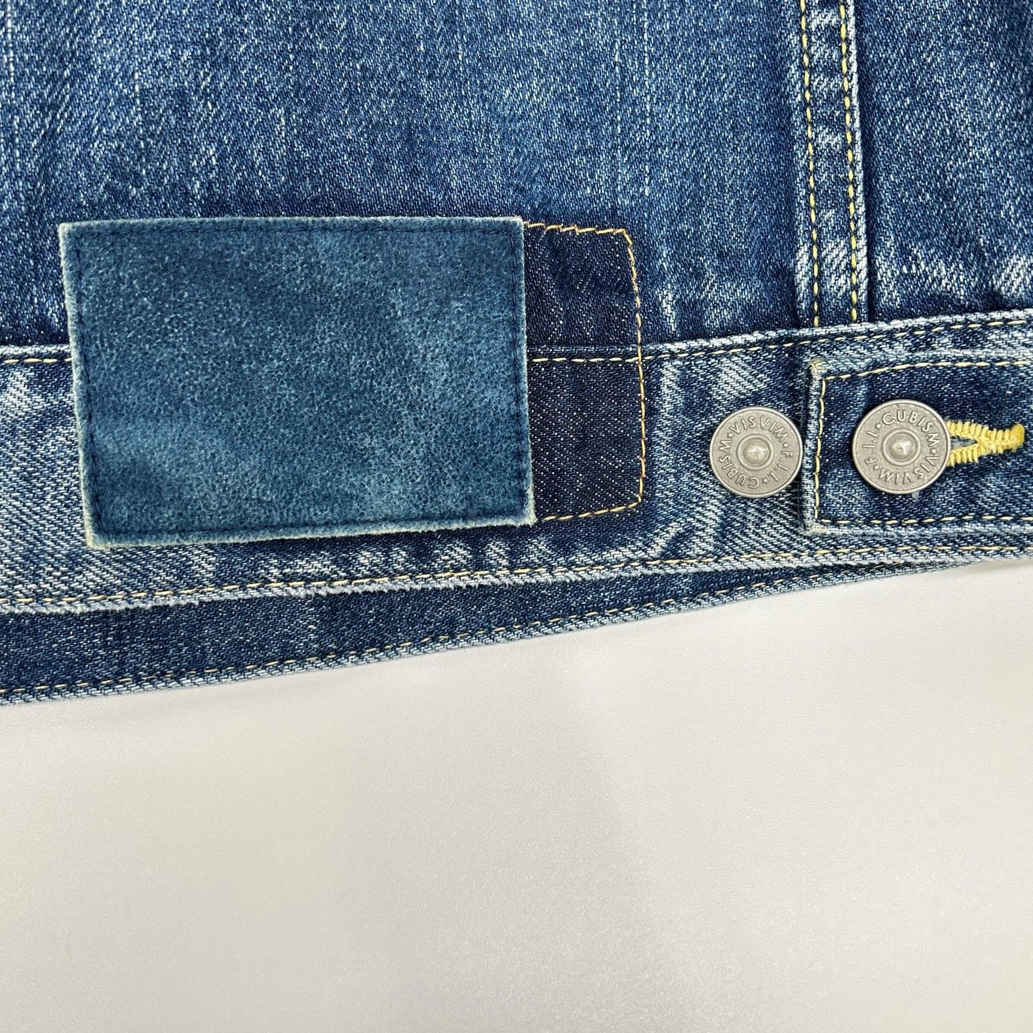 VISVIM ビズビム 16AW 0116205006001 インディゴ ブルーセルビッチ SS 101 JKT DAMAGED デニムジャケット ジャケット