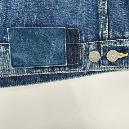 VISVIM ビズビム 16AW 0116205006001 インディゴ ブルーセルビッチ SS 101 JKT DAMAGED デニムジャケット ジャケット