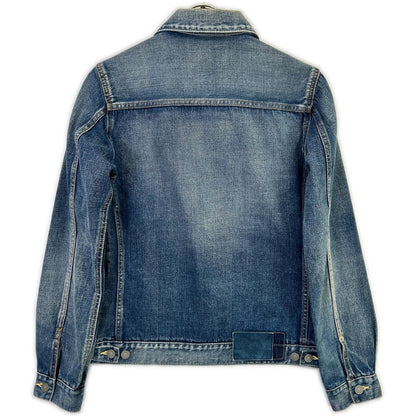 VISVIM ビズビム 16AW 0116205006001 インディゴ ブルーセルビッチ SS 101 JKT DAMAGED デニムジャケット ジャケット