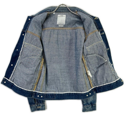 VISVIM ビズビム 16AW 0116205006001 インディゴ ブルーセルビッチ SS 101 JKT DAMAGED デニムジャケット ジャケット