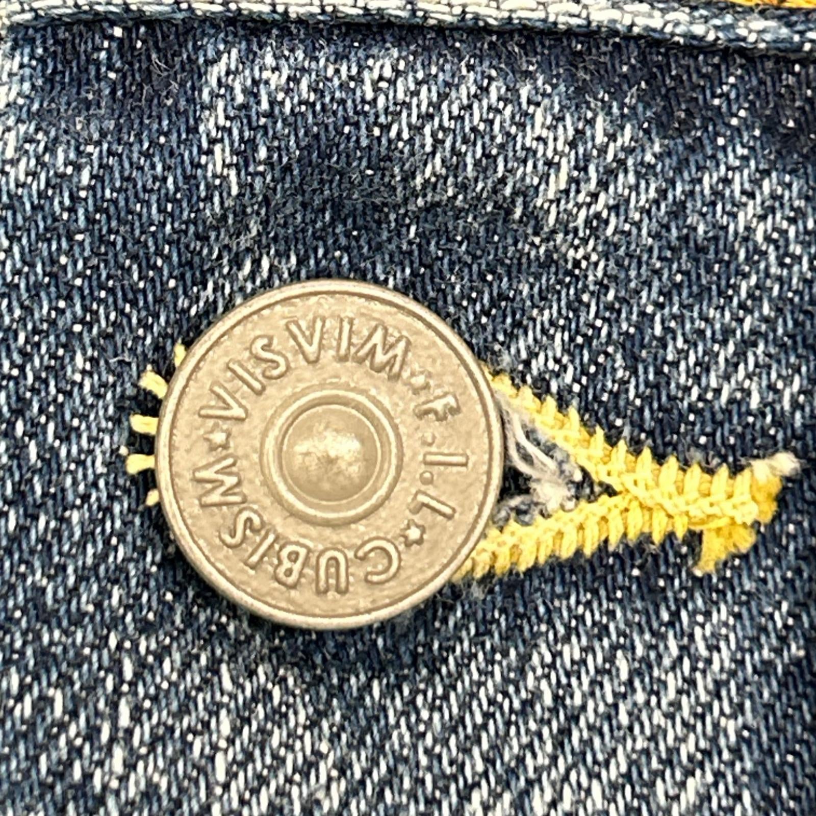 VISVIM ビズビム 16AW 0116205006001 インディゴ ブルーセルビッチ SS 101 JKT DAMAGED デニムジャケット ジャケット
