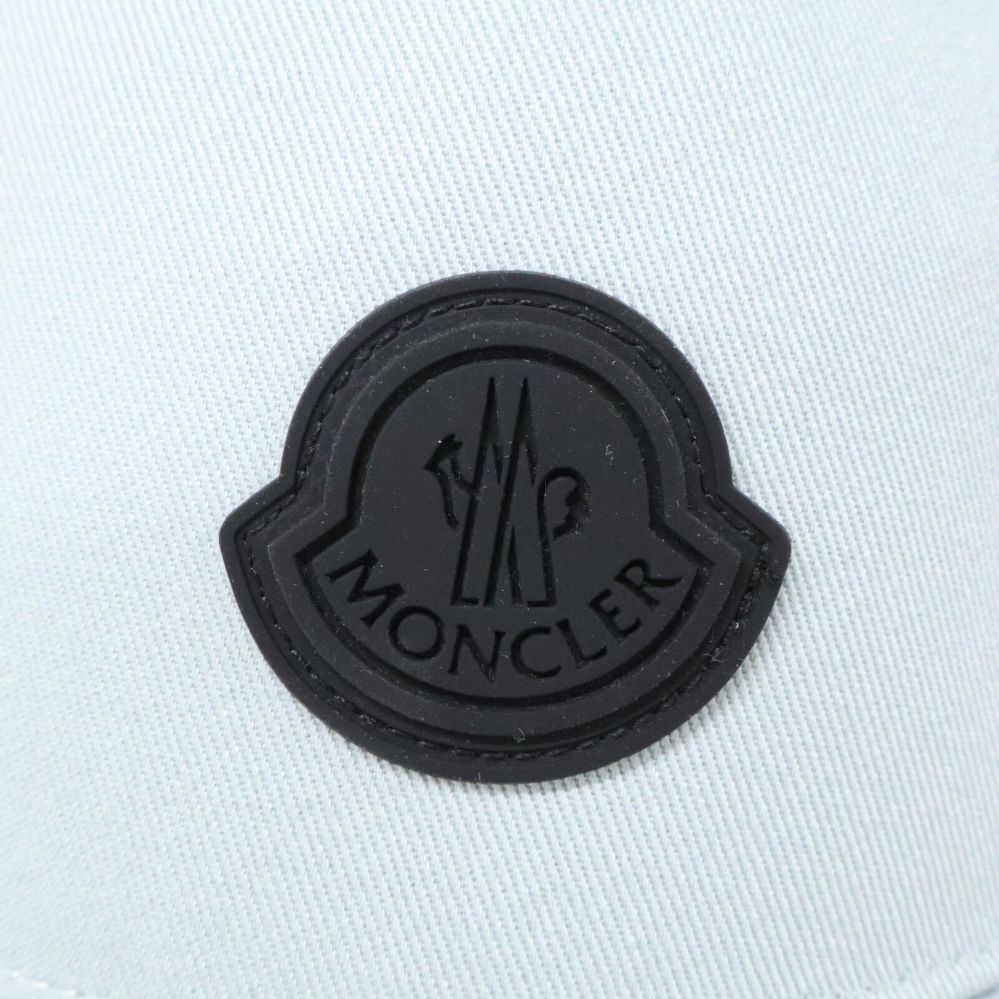 MONCLER モンクレール 【新品同様/国内正規】25年製 L10933B00011 0U082 BASEBALL CAP シリコンロゴパッチ ベースボールキャップ 帽子