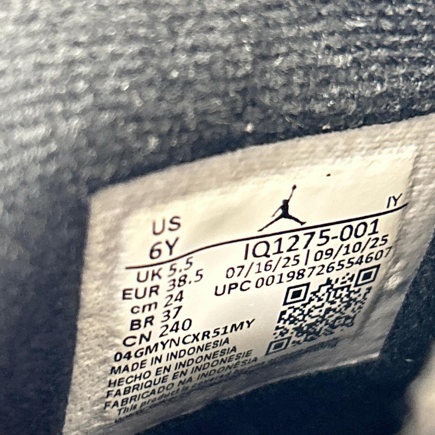NIKE ナイキ 【新品同様】CT8529-001 AIR JORDAN 6 RETRO Infrared Salesman ハイカットスニーカー シューズ
