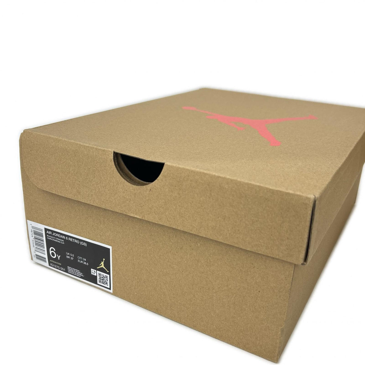 NIKE ナイキ 【新品同様】CT8529-001 AIR JORDAN 6 RETRO Infrared Salesman ハイカットスニーカー シューズ