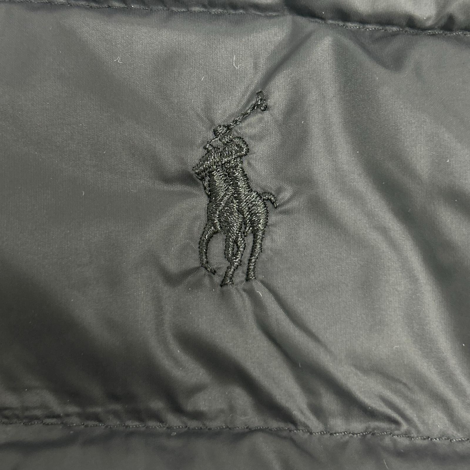 POLO RALPH LAUREN ポロ ラルフローレン 0200014380 ブラック ナイロン ポニー刺繍 パッカブル キルテッドベスト ベスト