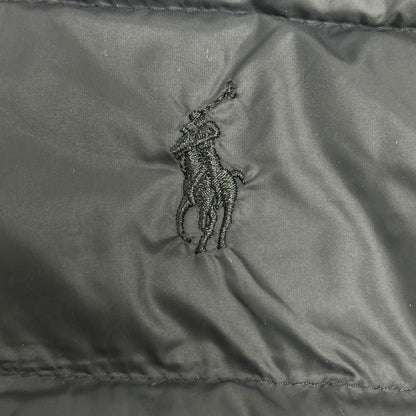 POLO RALPH LAUREN ポロ ラルフローレン 0200014380 ブラック ナイロン ポニー刺繍 パッカブル キルテッドベスト ベスト
