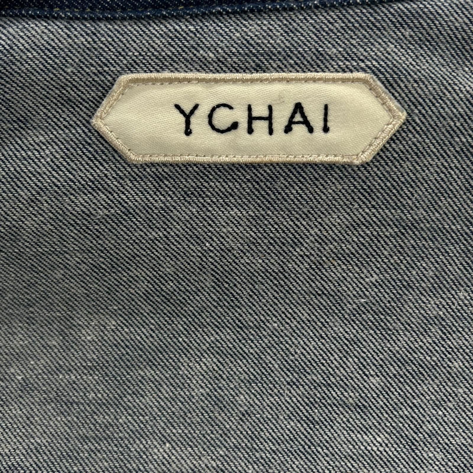 YCHAI イカイ インディゴ ウエスタンデニムシャツ トップス