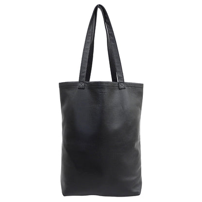 Hender Scheme エンダースキーマ 美品 レザー ロゴ刻印 COW BAG M カウバッグM トートバッグ レディース ブラック トートバッグ