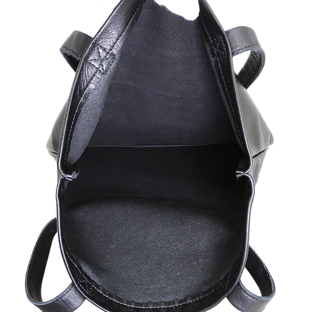 Hender Scheme エンダースキーマ 美品 レザー ロゴ刻印 COW BAG M カウバッグM トートバッグ レディース ブラック トートバッグ