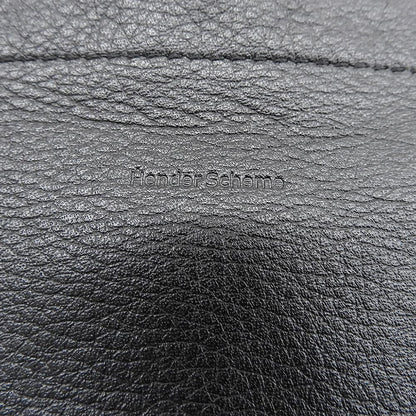 Hender Scheme エンダースキーマ 美品 レザー ロゴ刻印 COW BAG M カウバッグM トートバッグ レディース ブラック トートバッグ