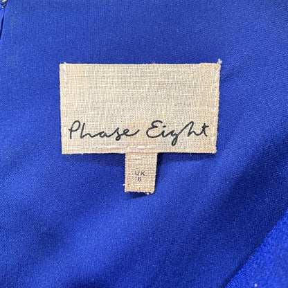Phase Eight フェイズエイト ブルー ポリエステル オフショルダードレスワンピース ワンピース