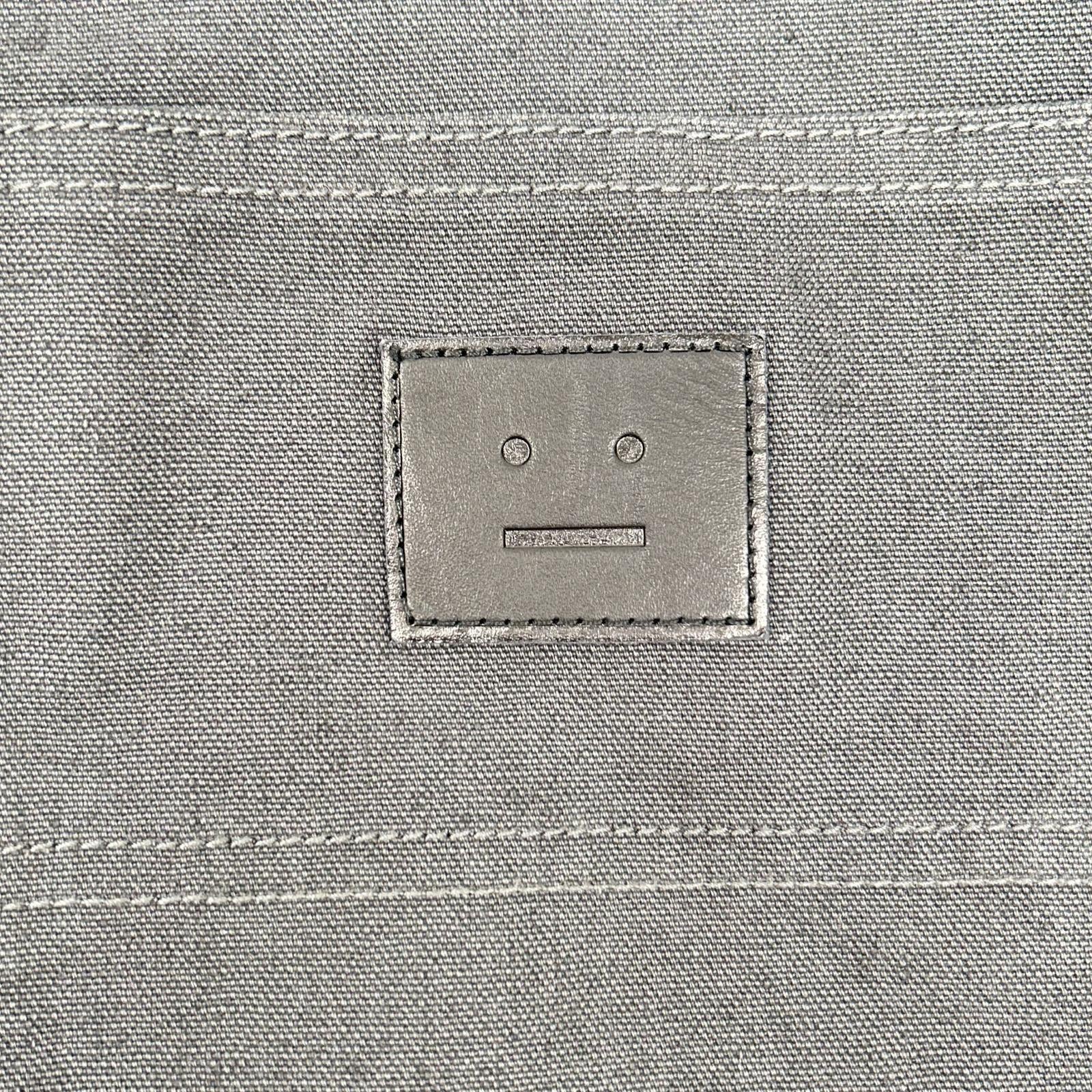 ACNE STUDIOS アクネ ストゥディオズ FA-UX-TROU000118 グレー ダブルニーデニムパンツ ボトムス
