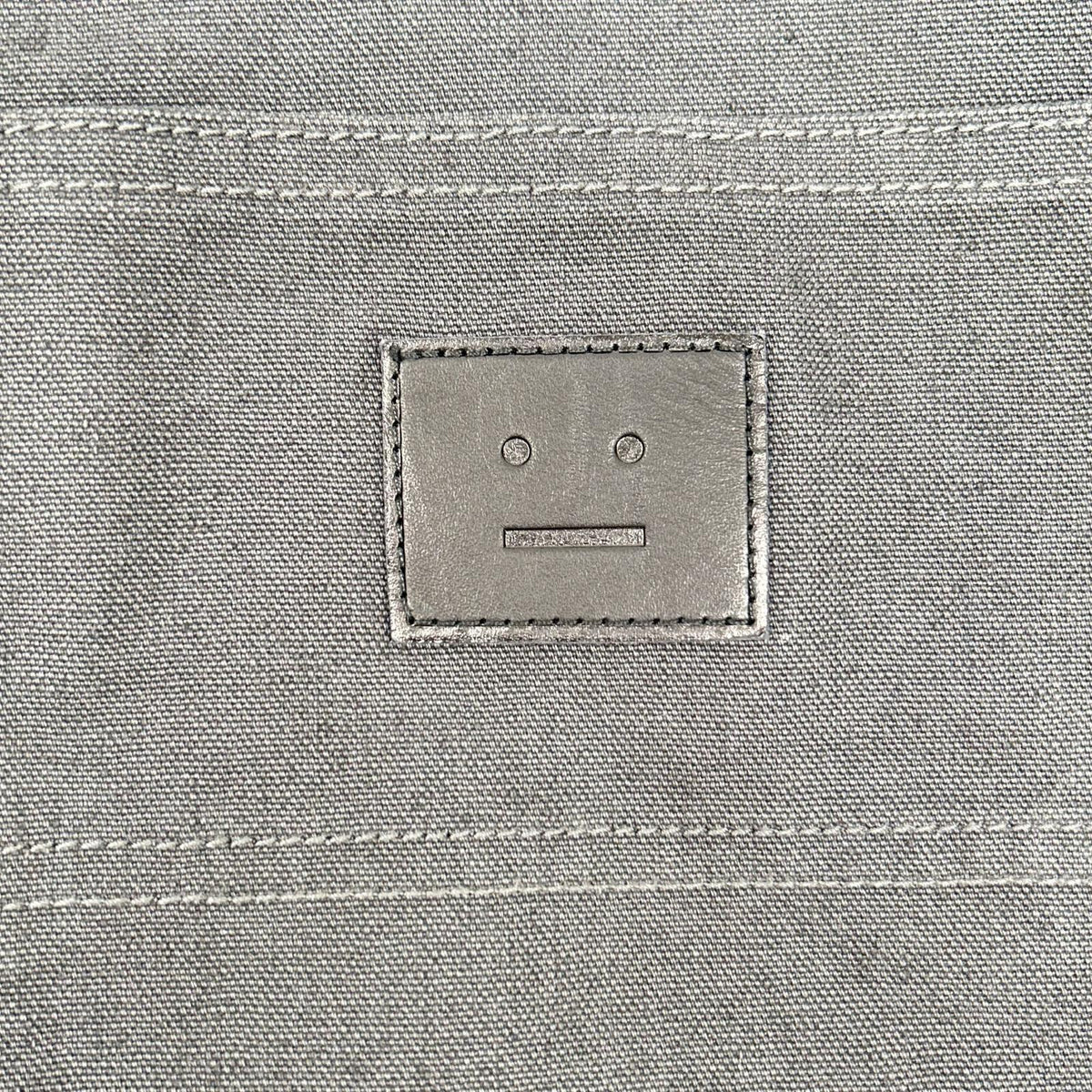 ACNE STUDIOS アクネ ストゥディオズ FA-UX-TROU000118 グレー ダブルニーデニムパンツ ボトムス