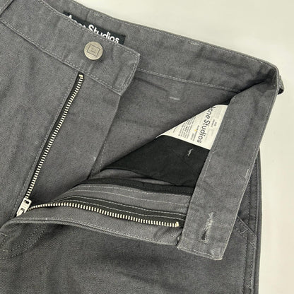ACNE STUDIOS アクネ ストゥディオズ FA-UX-TROU000118 グレー ダブルニーデニムパンツ ボトムス
