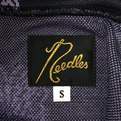 needles ニードルズ 【×Kae Tanaka】QV424 25SS パープル H.D.Track jacket - Poly Jacquard パピヨン 総柄トラックジャケット ジャケット