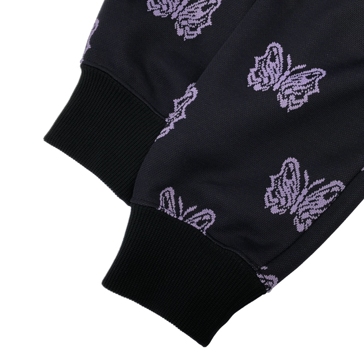 needles ニードルズ 【×Kae Tanaka】QV424 25SS パープル H.D.Track jacket - Poly Jacquard パピヨン 総柄トラックジャケット ジャケット