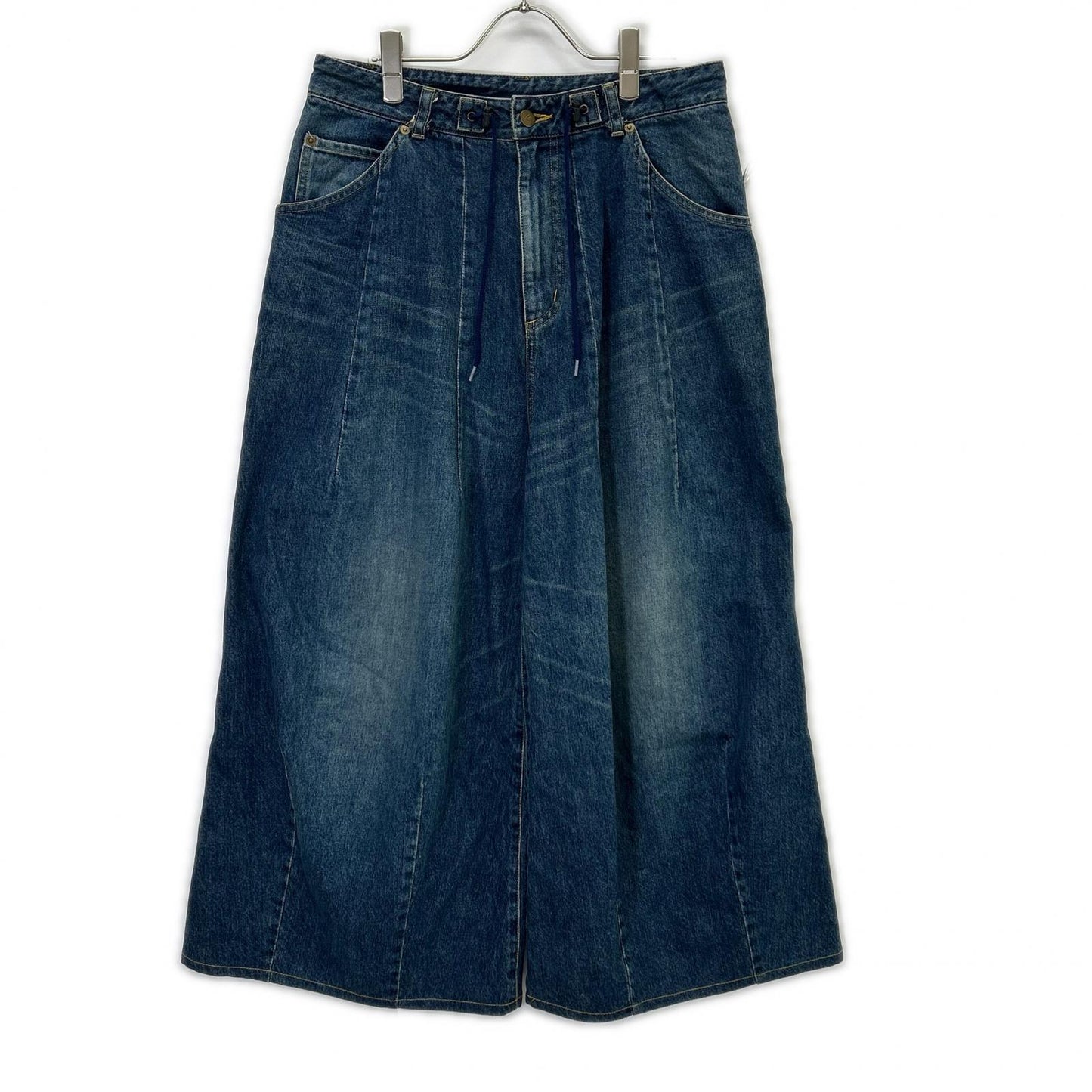needles ニードルズ QV159 インディゴ H.D. Buggy Pant - Jean / 12oz Denim ヒザデルバギーデニムパンツ ボトムス