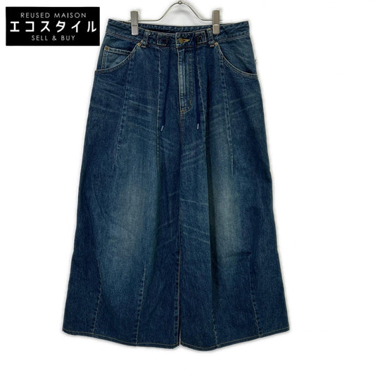 needles ニードルズ QV159 インディゴ H.D. Buggy Pant - Jean / 12oz Denim ヒザデルバギーデニムパンツ ボトムス