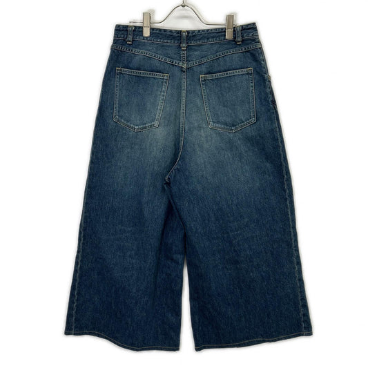 needles ニードルズ QV159 インディゴ H.D. Buggy Pant - Jean / 12oz Denim ヒザデルバギーデニムパンツ ボトムス