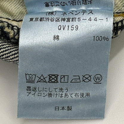 needles ニードルズ QV159 インディゴ H.D. Buggy Pant - Jean / 12oz Denim ヒザデルバギーデニムパンツ ボトムス