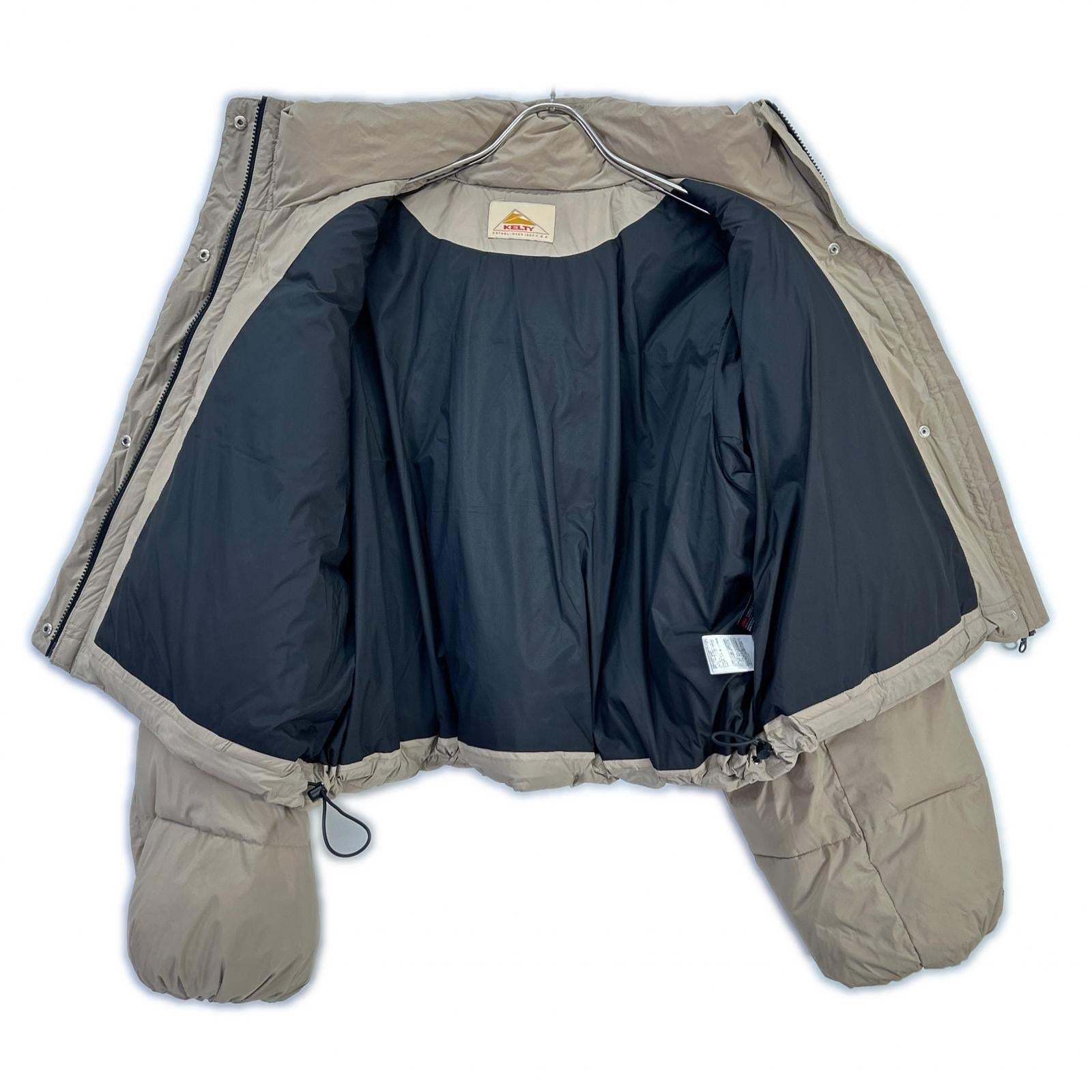 KELTY ケルティ KE24212081 ベージュ インサレーション クロップドジャケット ジャケット