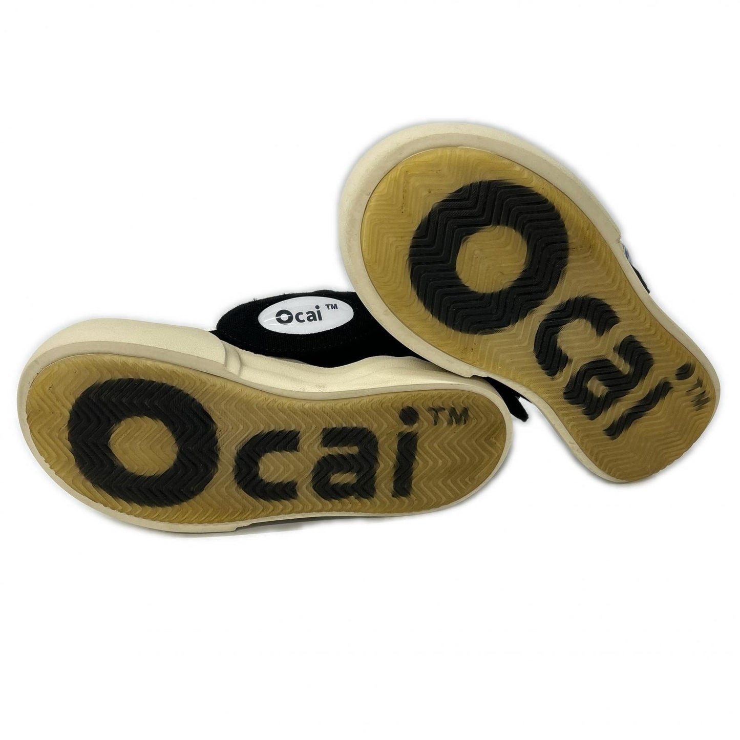 Ocai オカイ OC230232 ブラック Smile Canvas 厚底スニーカー シューズ