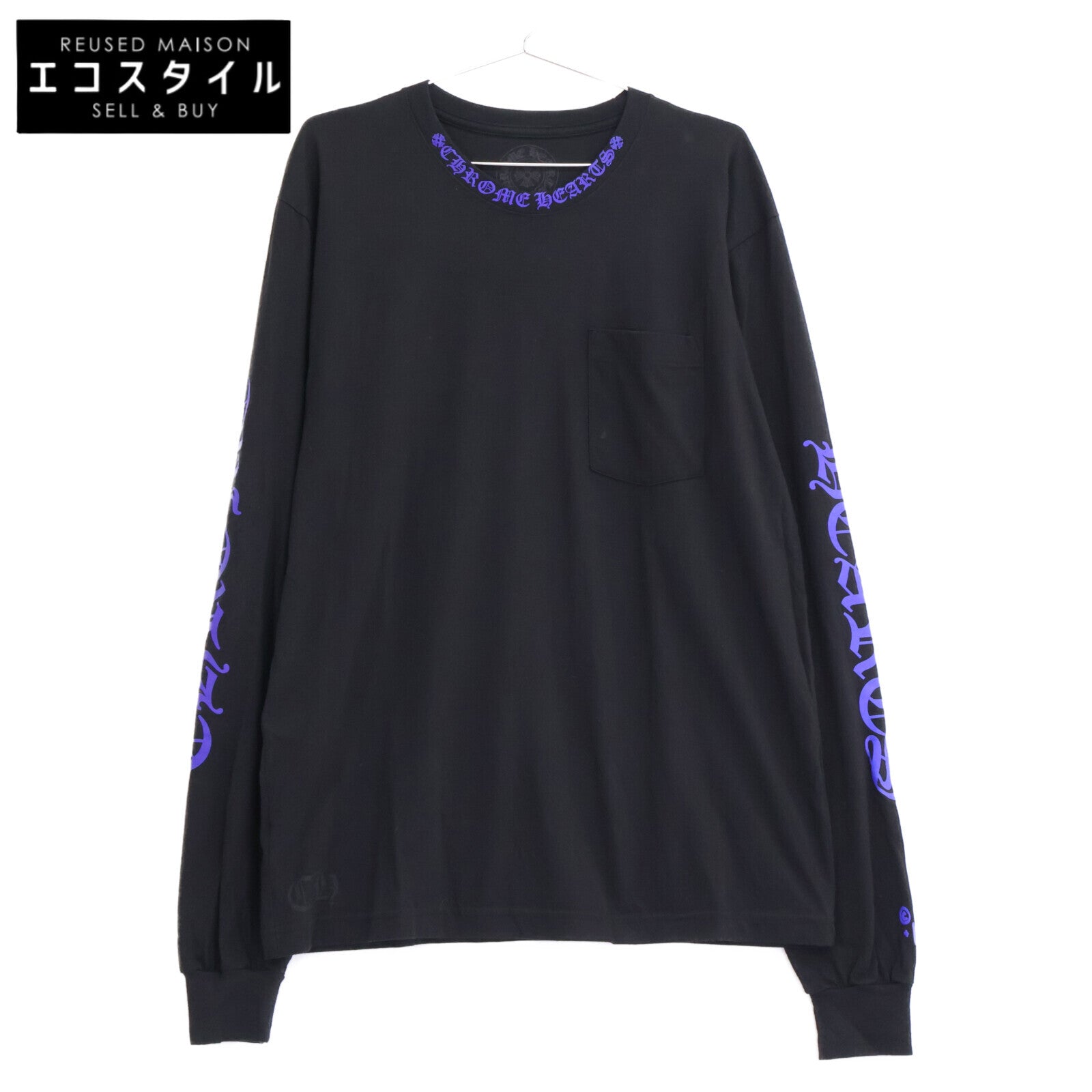 Chrome hearts クロムハーツ Neck Logo ネックロゴ ロングスリーブ Tシャツ トップス