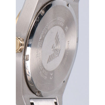 EMPORIOARMANI エンポリオアルマーニ 【美品】AR11716 FEDERICO 3針デイト クオーツ 腕時計