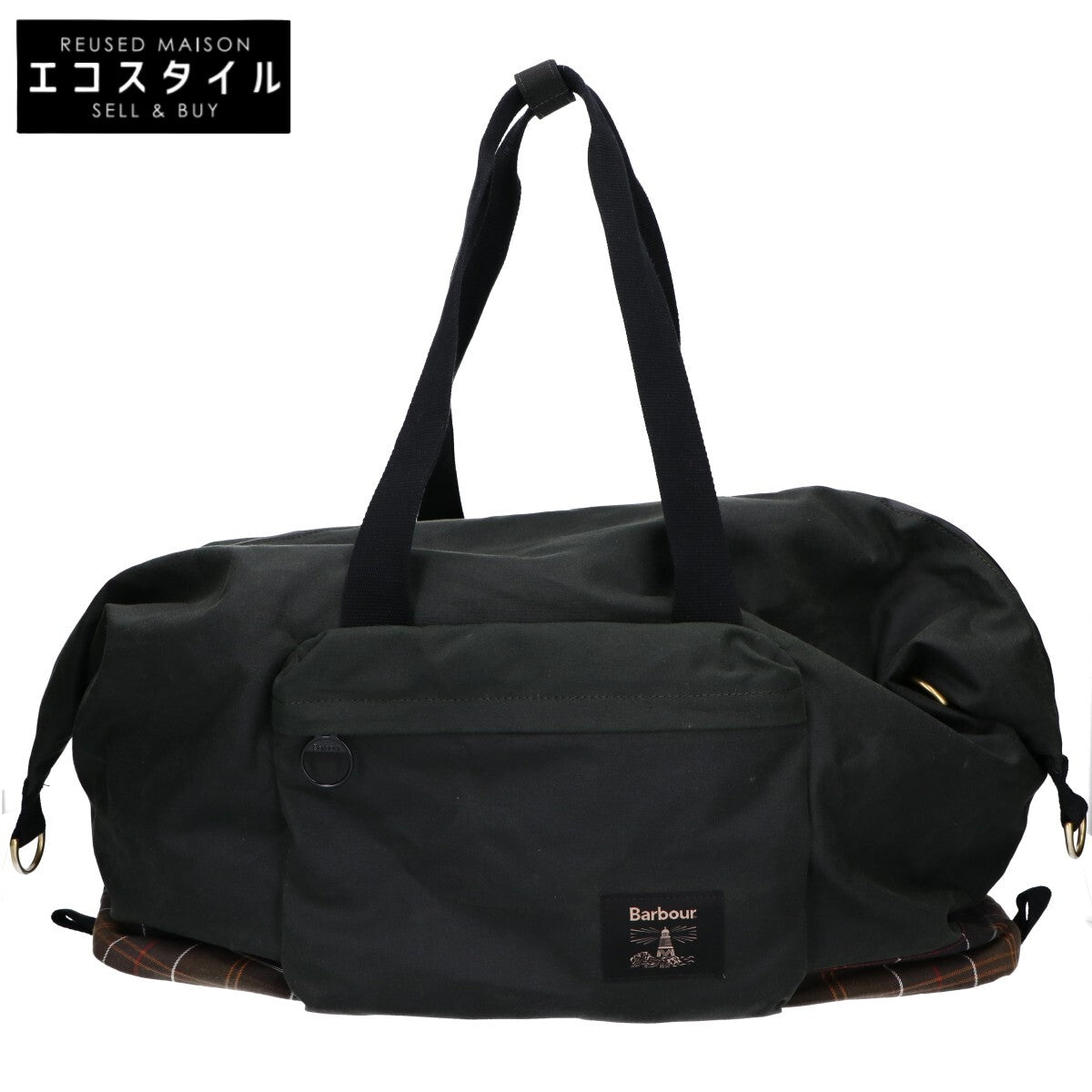 Barbour バブアー Field ワックス ボストンバッグ