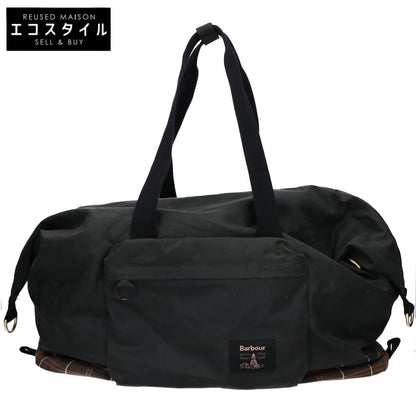 Barbour バブアー Field ワックス ボストンバッグ