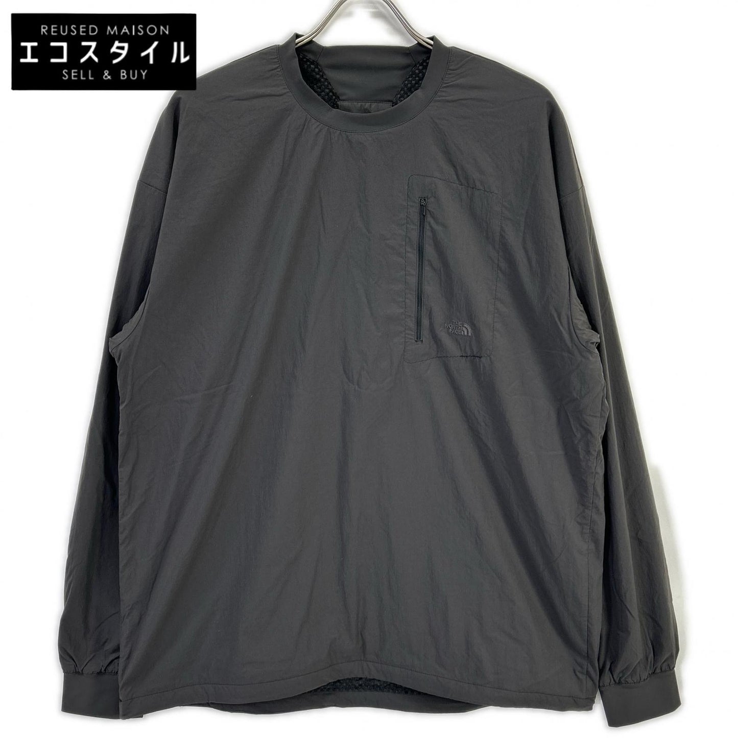 THE NORTH FACE ノースフェイス NL72560 チャコール グリットフリースアーバナイトクルー トップス