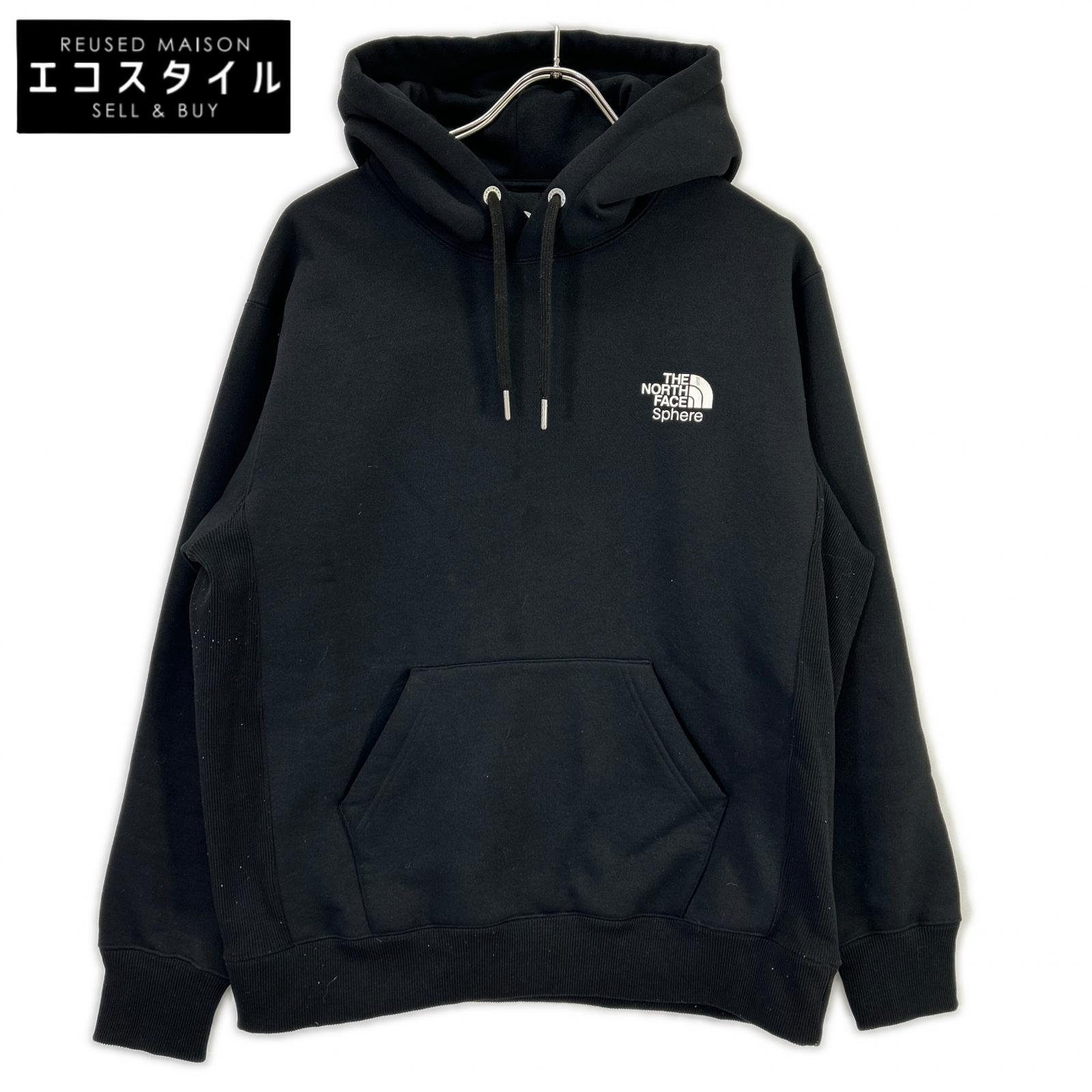 THE NORTH FACE ノースフェイス 【× Sphere】NT62297S ブラック ロングスリーブ フーディ トップス