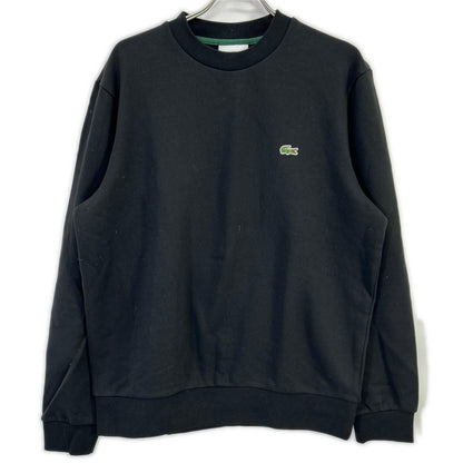 Lacoste ラコステ SH9801 ブラック エッセンシャルクルーネックスウェット トップス