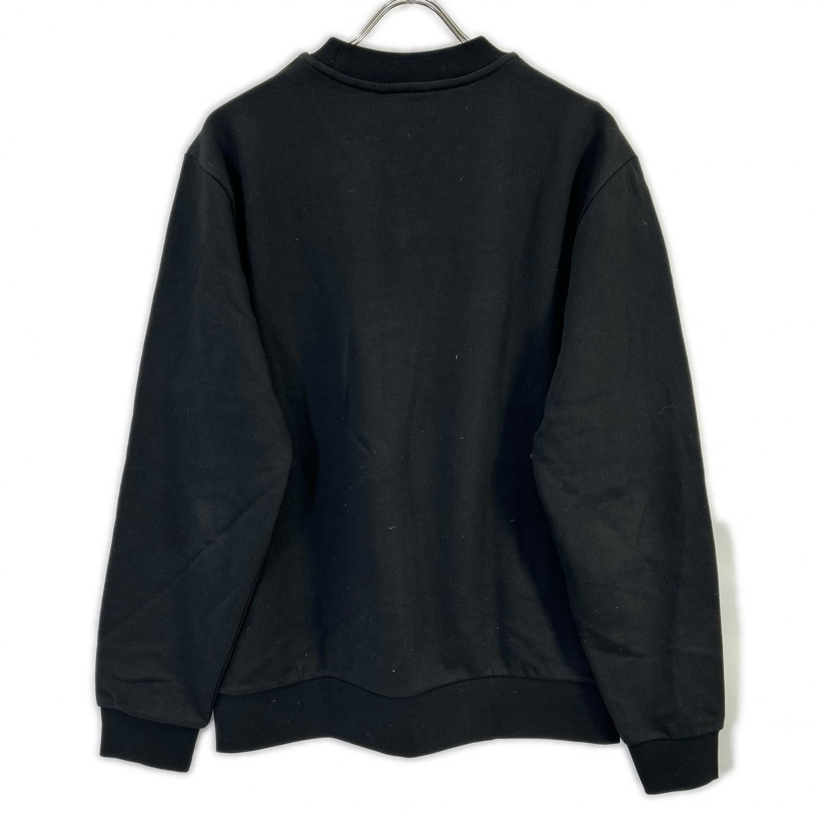 Lacoste ラコステ SH9801 ブラック エッセンシャルクルーネックスウェット トップス