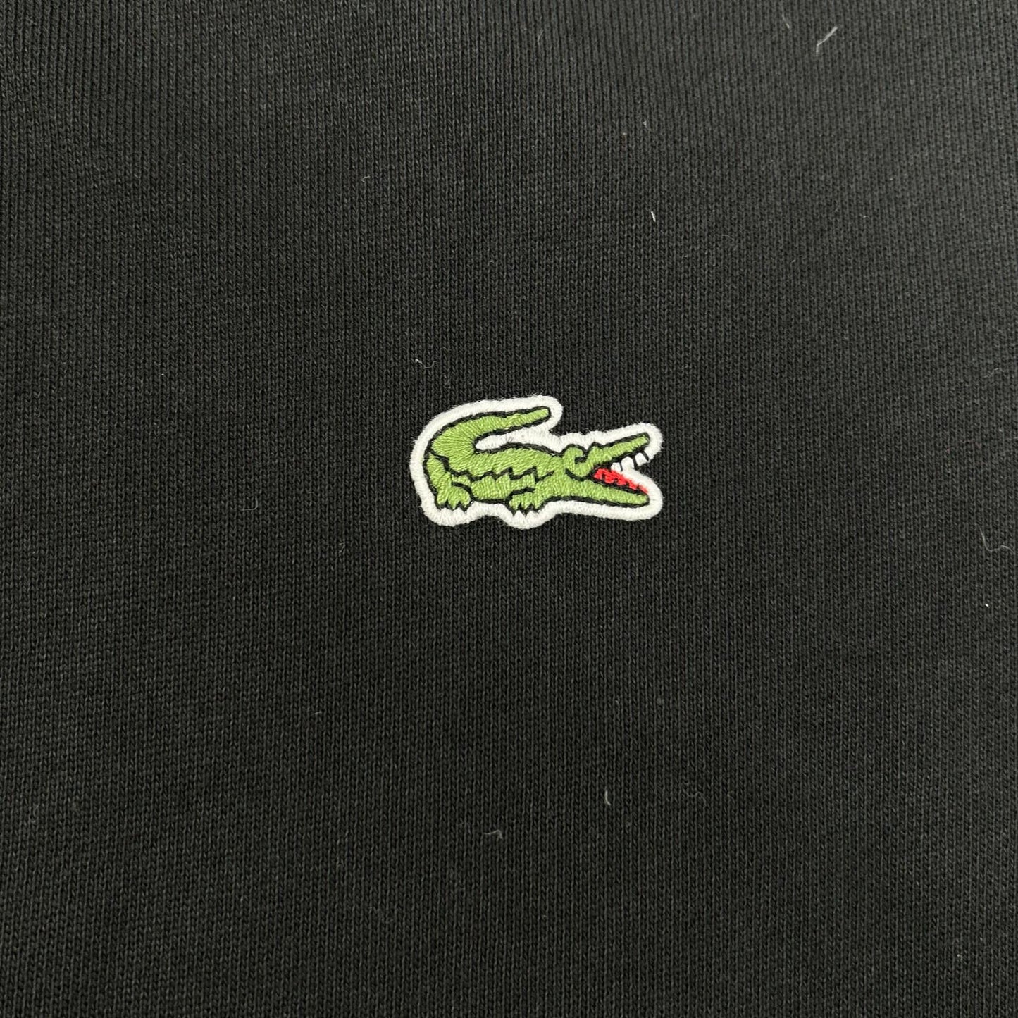 Lacoste ラコステ SH9801 ブラック エッセンシャルクルーネックスウェット トップス