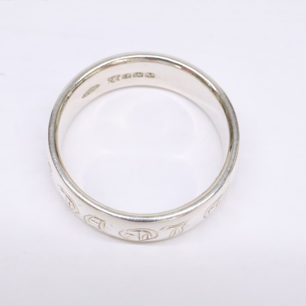 amp japan アンプジャパン 925 GOD LOVE Hand Engraving RG lettering ring ring