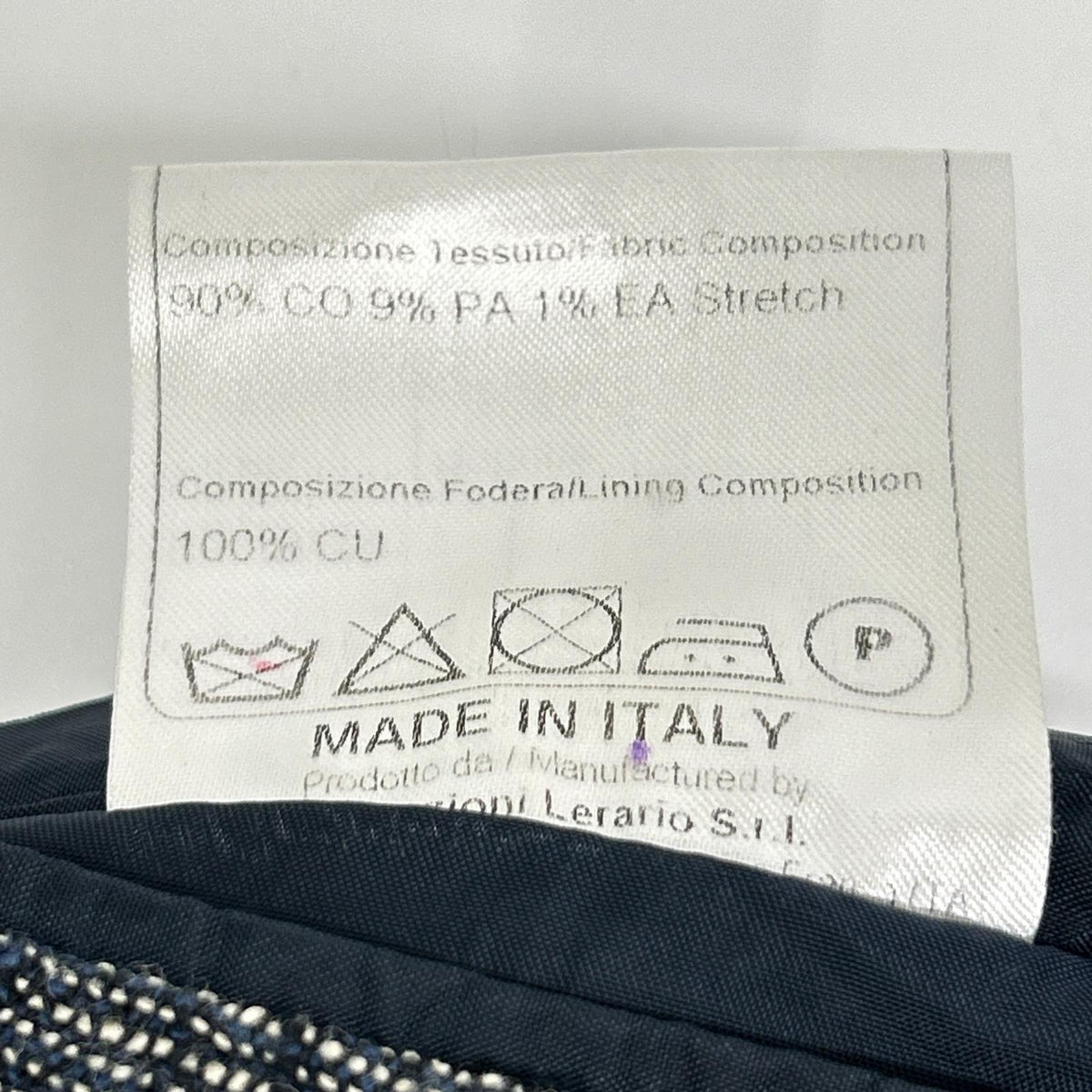 TAGLIATORE タリアトーレ 1SMC26K グレー ピークドラペル コットン ツイードシングルジャケット ジャケット