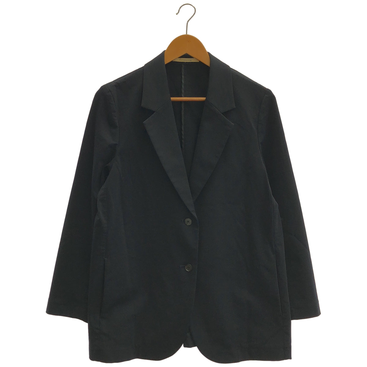 カレンソロジー Curensology 25SS ネイビー ポンチテーラードジャケット ジャケット