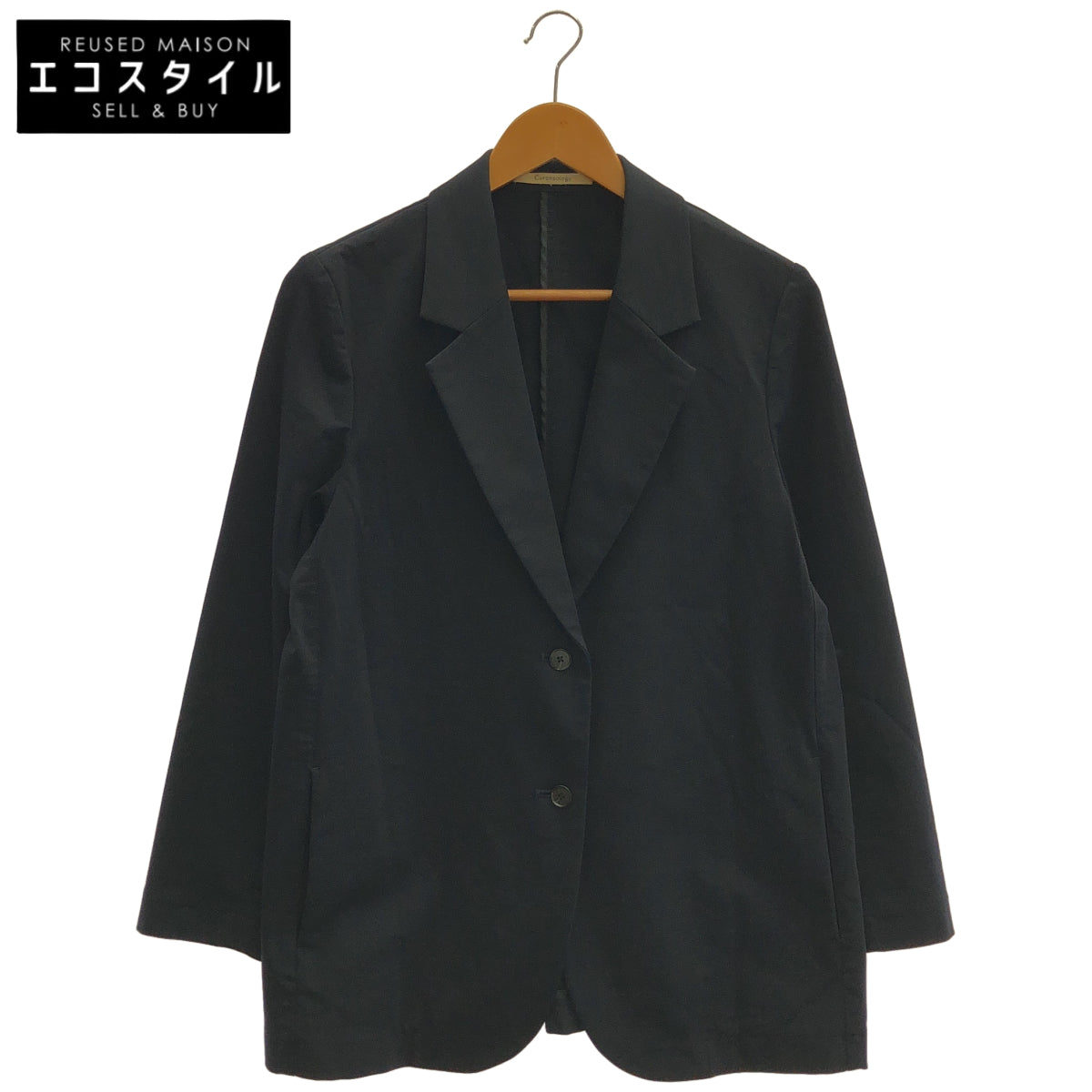 カレンソロジー Curensology 25SS ネイビー ポンチテーラードジャケット ジャケット
