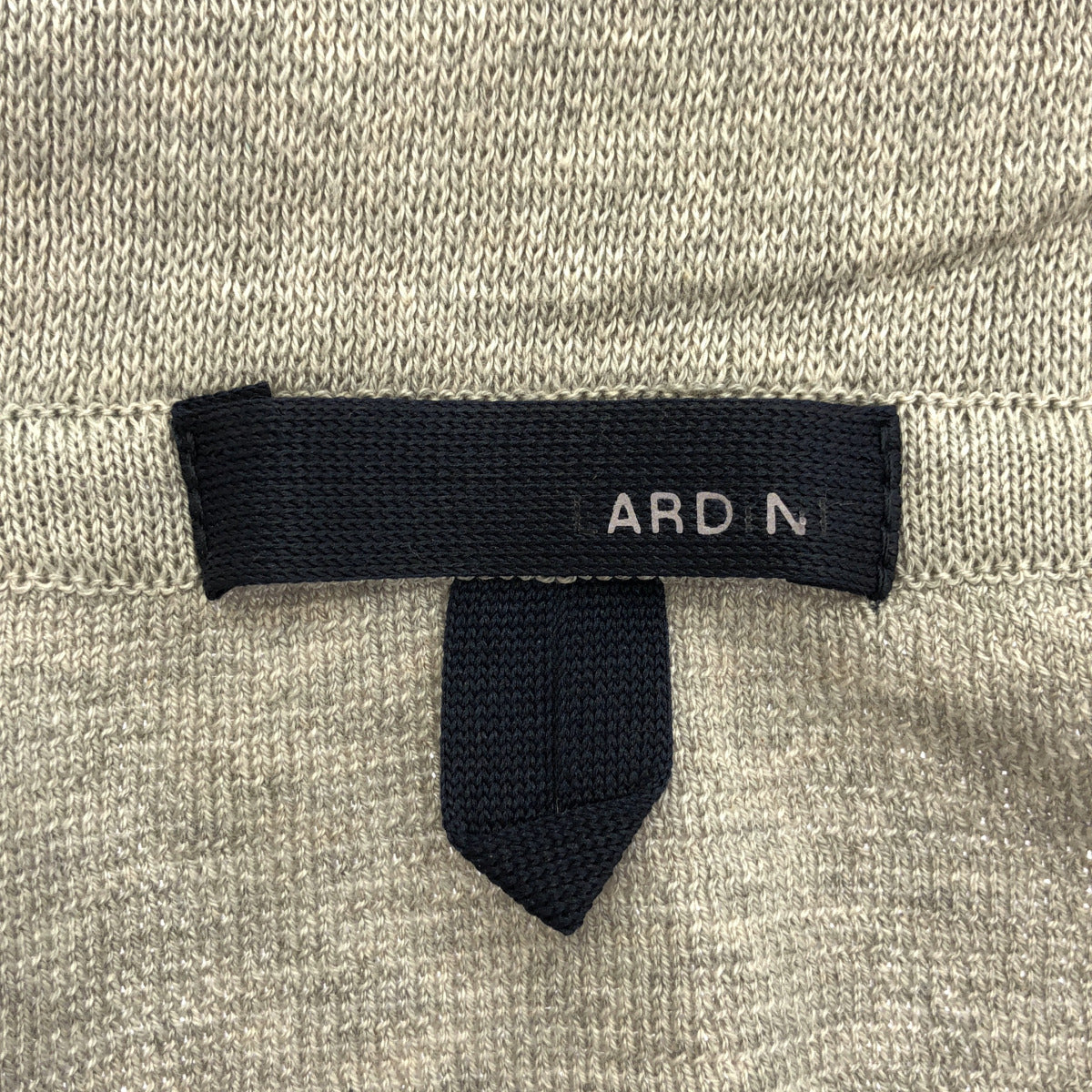 LARDINI ラルディーニ JVLJM56J グレー ブートニエール コットン ミラノリブ ソリッドニットジャケット ジャケット