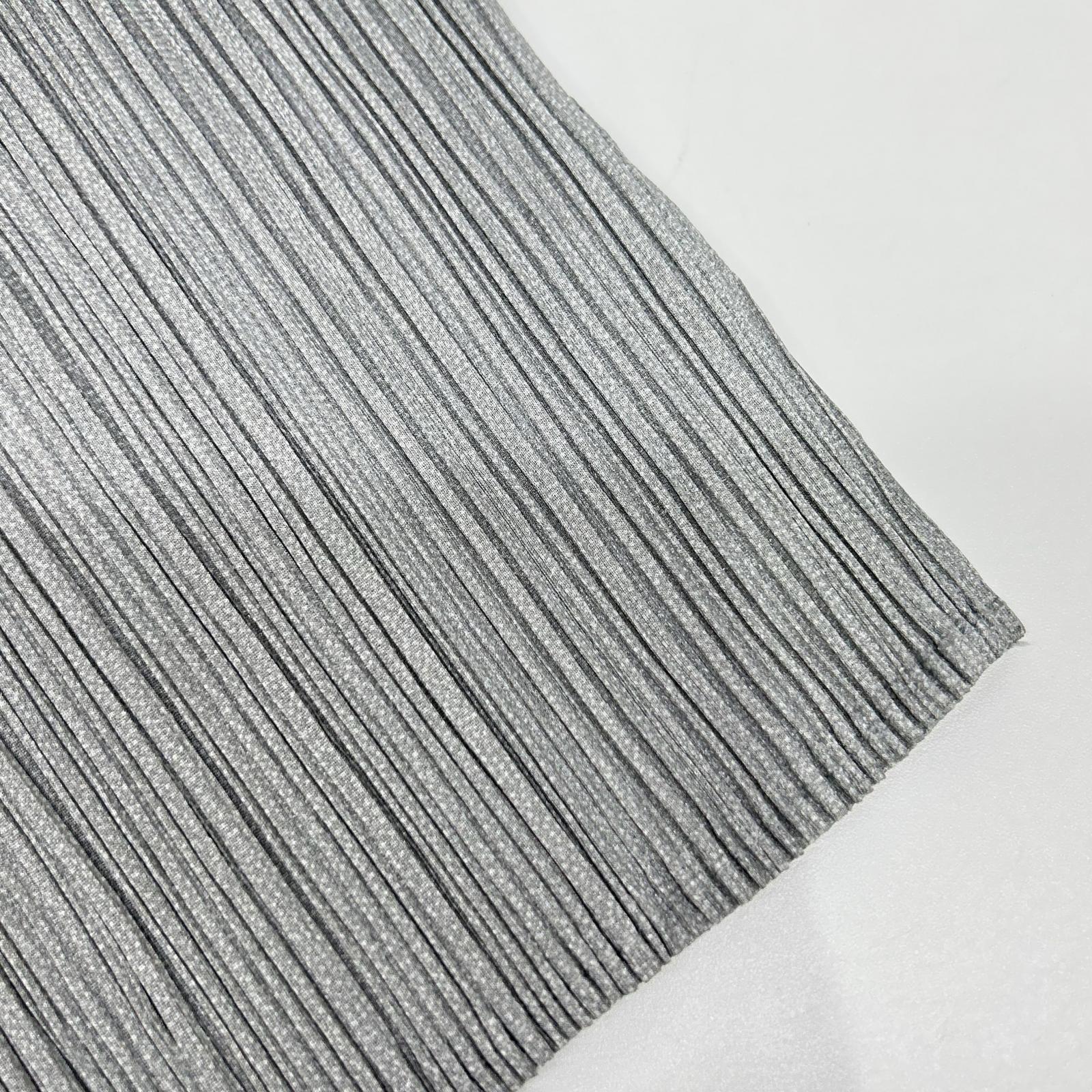 PLEATS PLEASE プリーツプリーズ PP41-JK103 グレー Vネックカットソー ブラウス トップス
