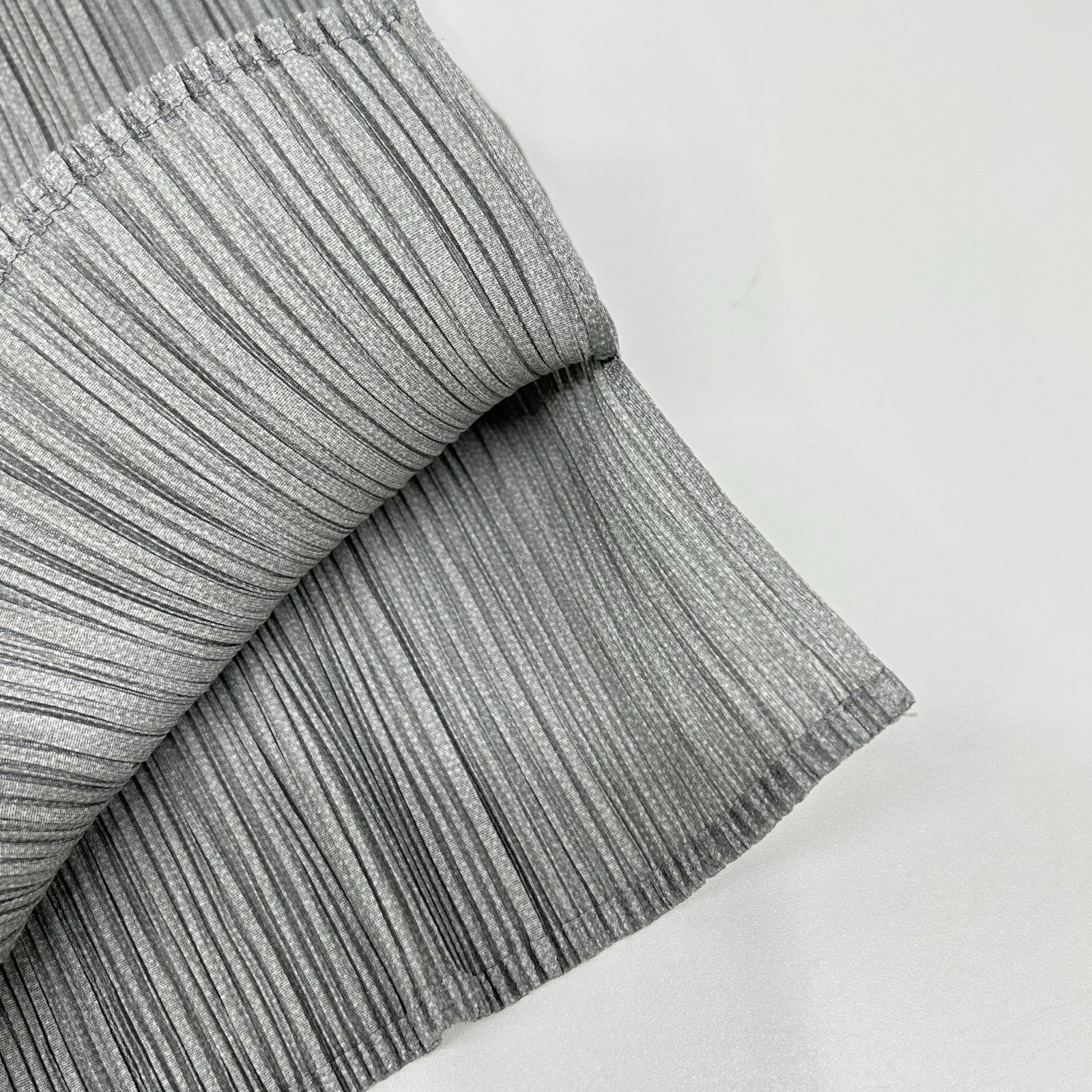 PLEATS PLEASE プリーツプリーズ PP41-JK103 グレー Vネックカットソー ブラウス トップス