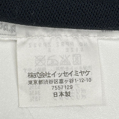 PLEATS PLEASE プリーツプリーズ PP32-ZP922 ブラック モックネックストレッチ半袖ニット トップス