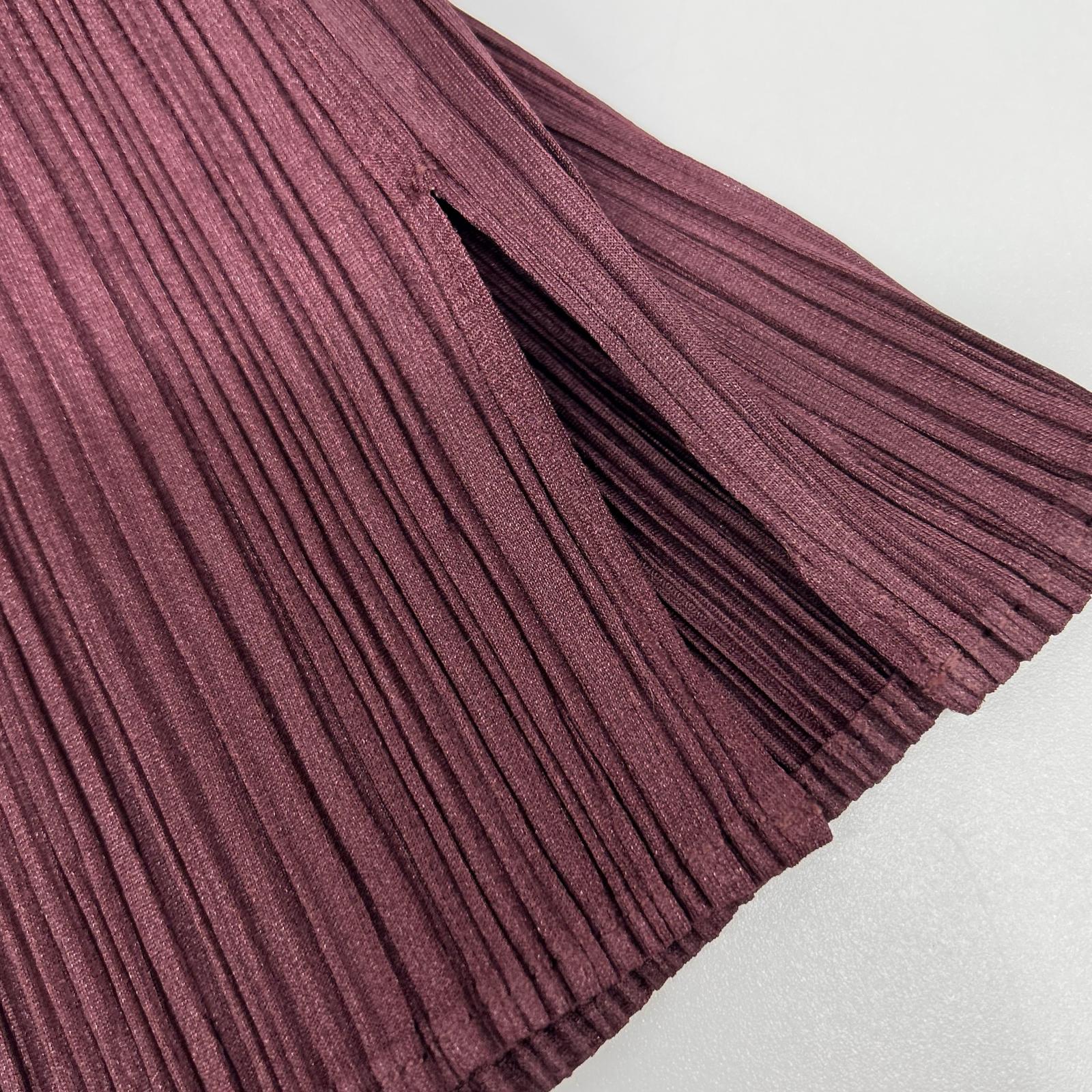 PLEATS PLEASE プリーツプリーズ PP43-JK141 レッド カラー付き長袖カットソー トップス