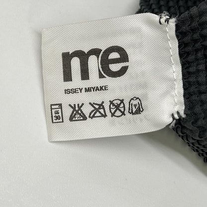 MeISSEYMIYAKE ミーイッセイミヤケ MI31-FK403 チャコール モックネックショートスリーブカットソー トップス