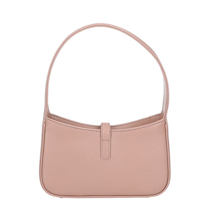 SAINT LAURENT PARIS サンローランパリ 新品同様 710318 スムースカーフ メタルカサンドラロゴ LE 5 A 7 ミニ ホーボーバッグ ハンドバッグ